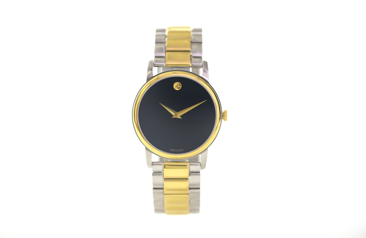 Movado Men's Museum Two-tone Stainless Steel Band Quartz Watch 2100016