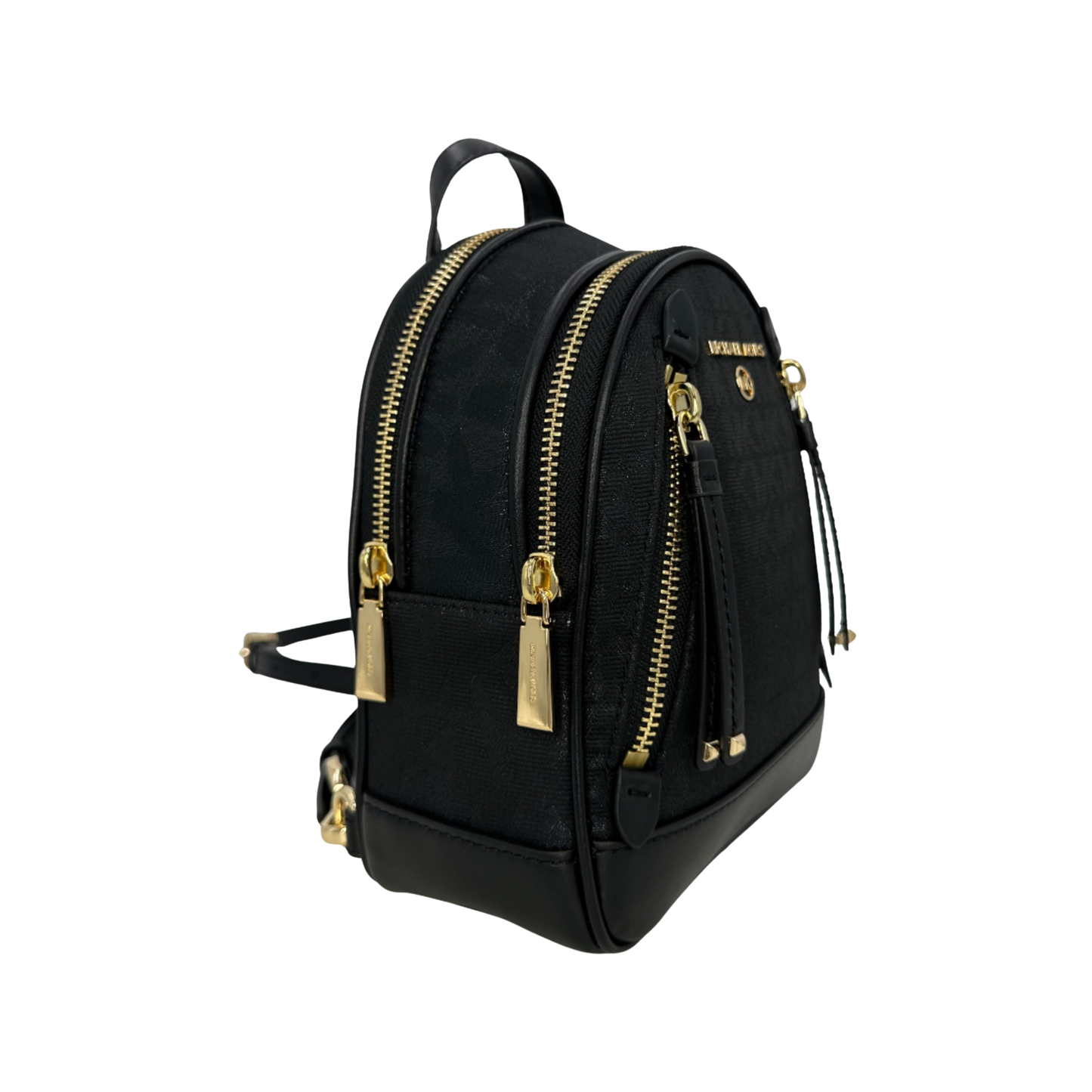 Michael Kors Brooklyn Extra Small Convertible Messenger Backpack - Black
