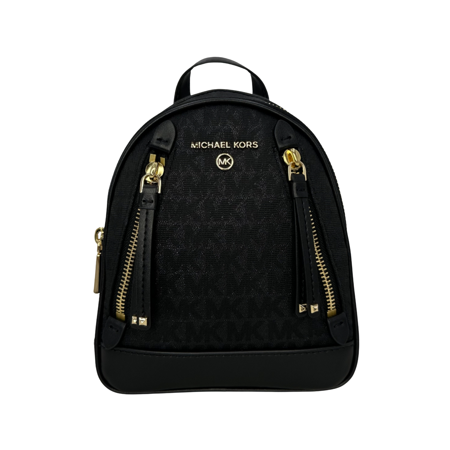 Michael Kors Brooklyn Extra Small Convertible Messenger Backpack - Black