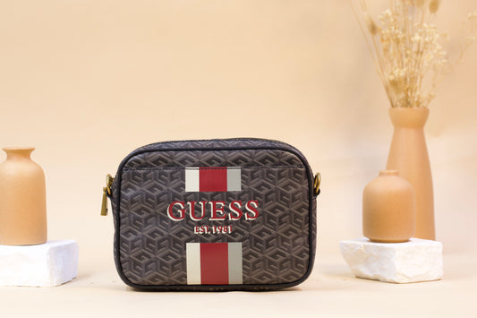 GUESS VICKKY SV699514 CROSSBODY CHARCOAL LOGO