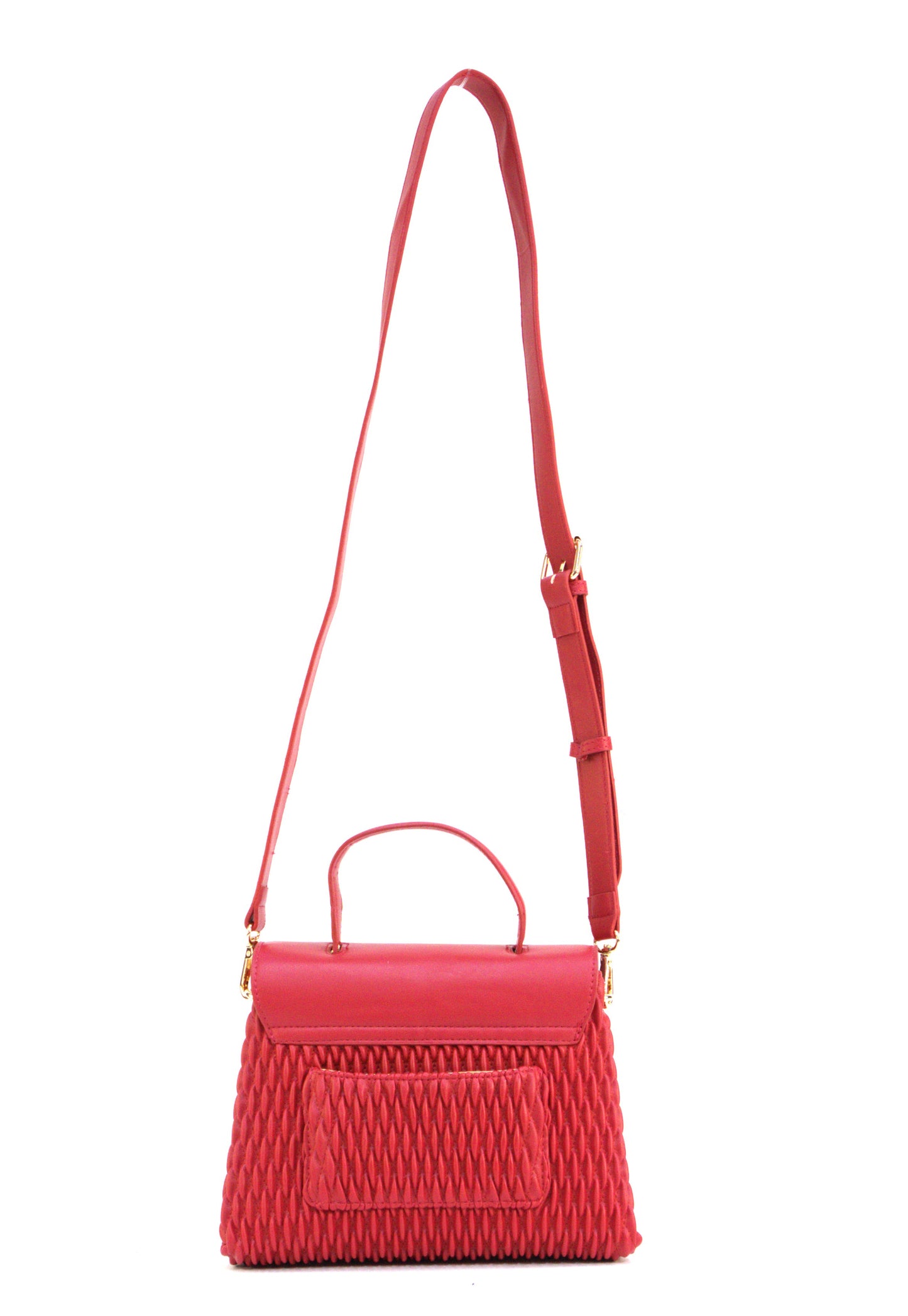 ANNE KLEIN AKH5357 TOP HANDLE SATCHEL CRIMSON