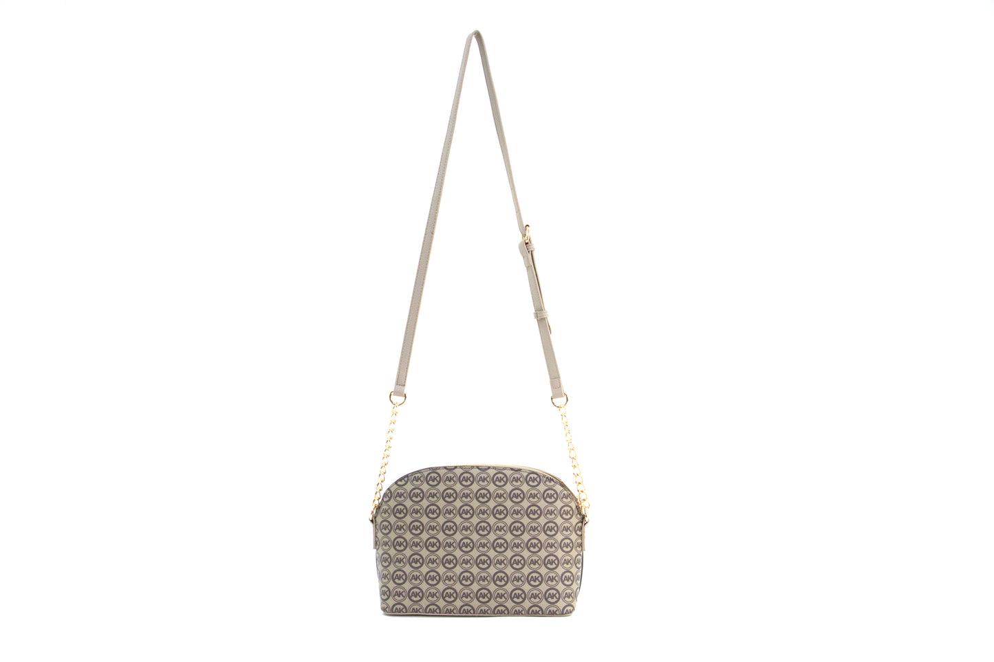 ANNE KLEIN AKH4671A LOGO DOME CROSSBODY STONE