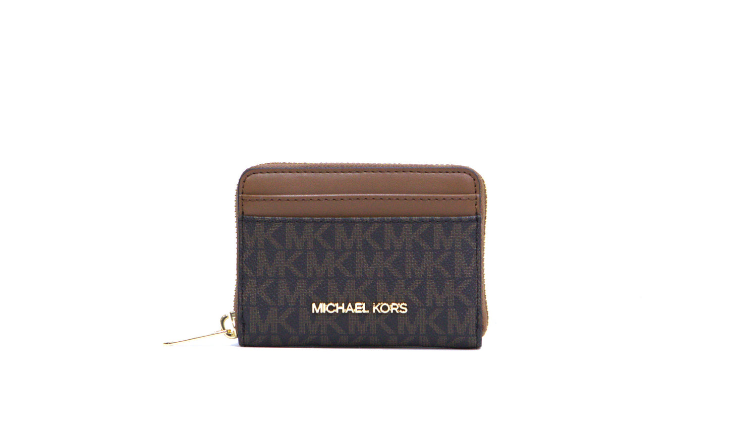 MICHAEL KORS JET SET TRAVEL 35H9GTVZ2B BROWN CARD CASE