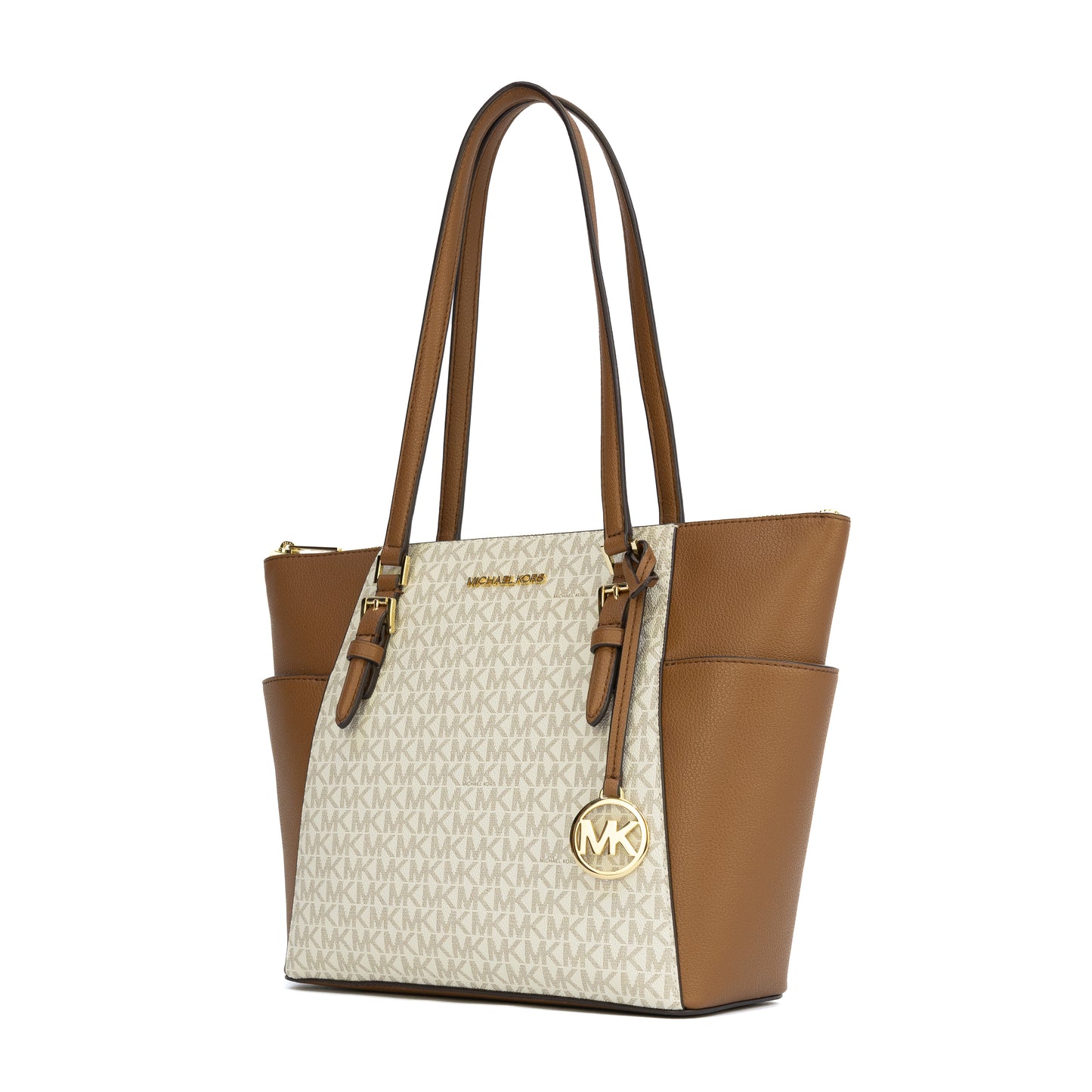 MICHAEL KORS 35T0GCFT3B CHARLOTTE TOTE VANILLA