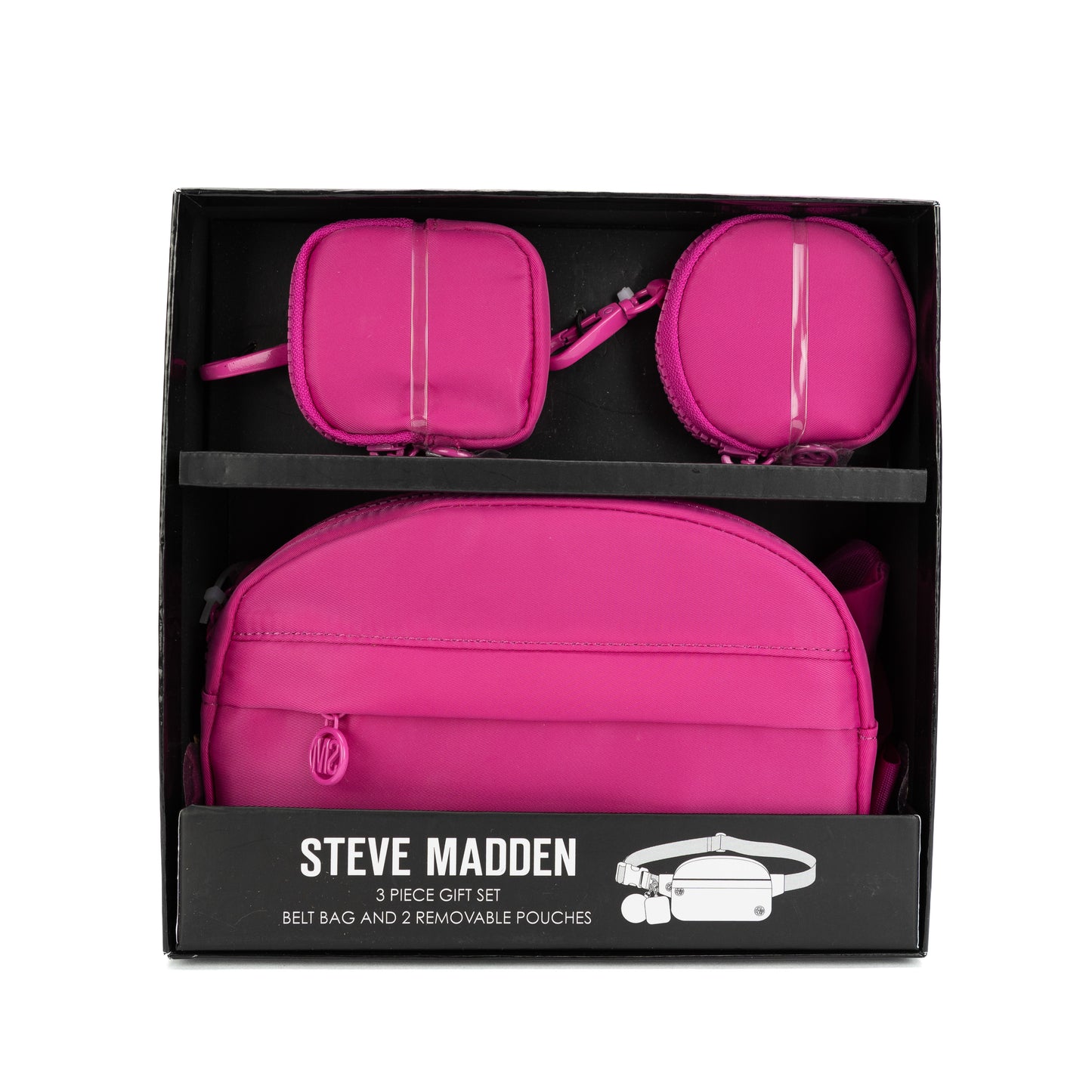Steve Madden Belt Bag 3 in 1 Gift Set - Pink
