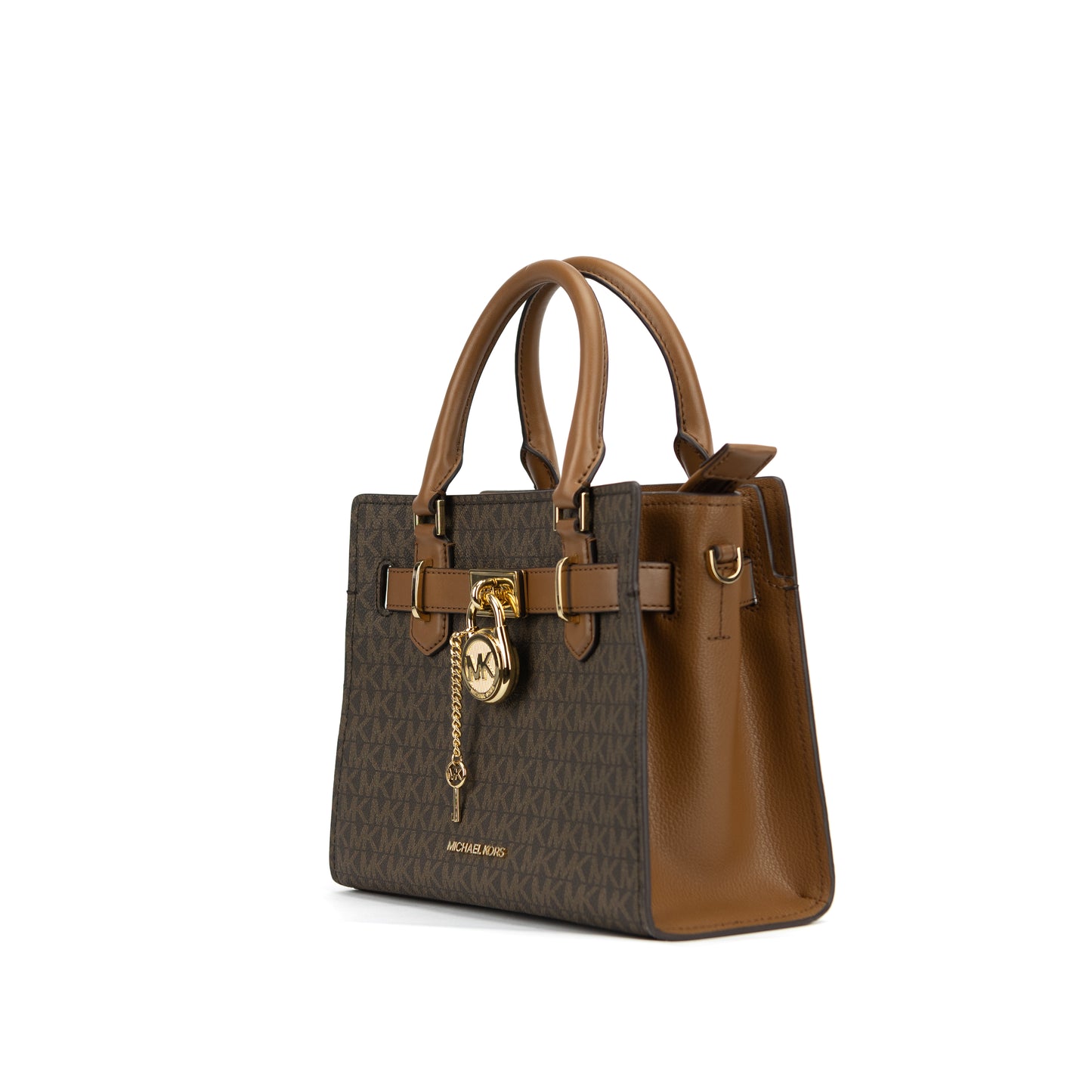 Michael Kors - Hamilton Small Satchel - Brown - 35F1GHMS1B
