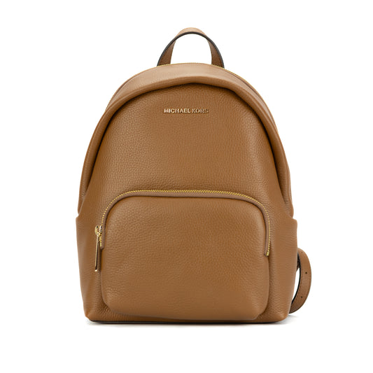 Michael Kors Erin Medium Pebbled Leather Backpack - Brown