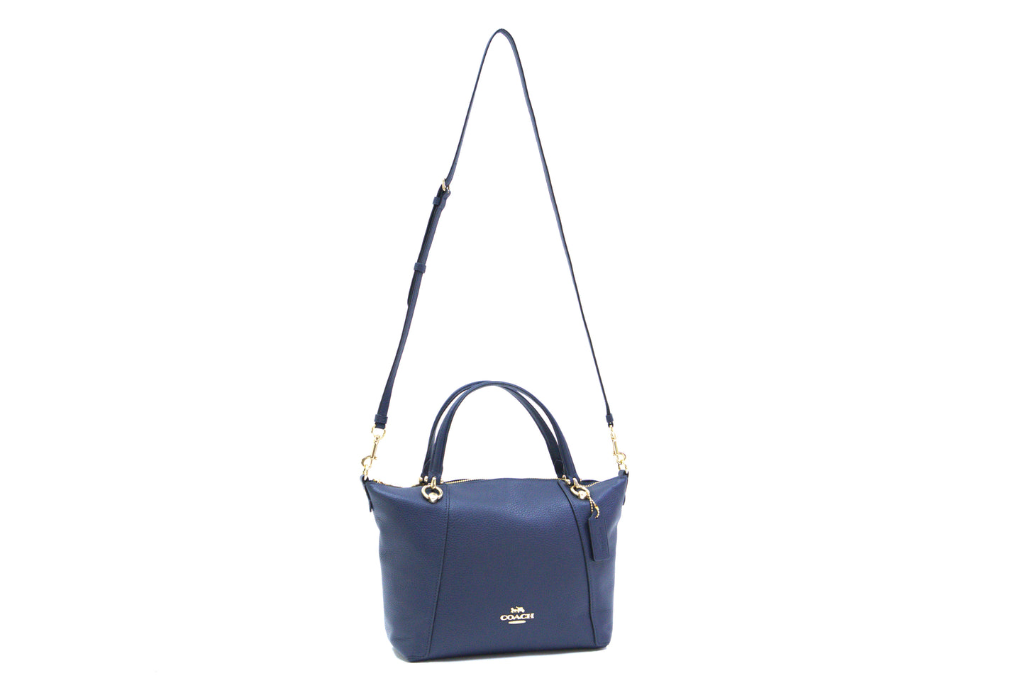 COACH C6229 PEBBLED LEATHER KACEY SATCHEL MIDNIGHT