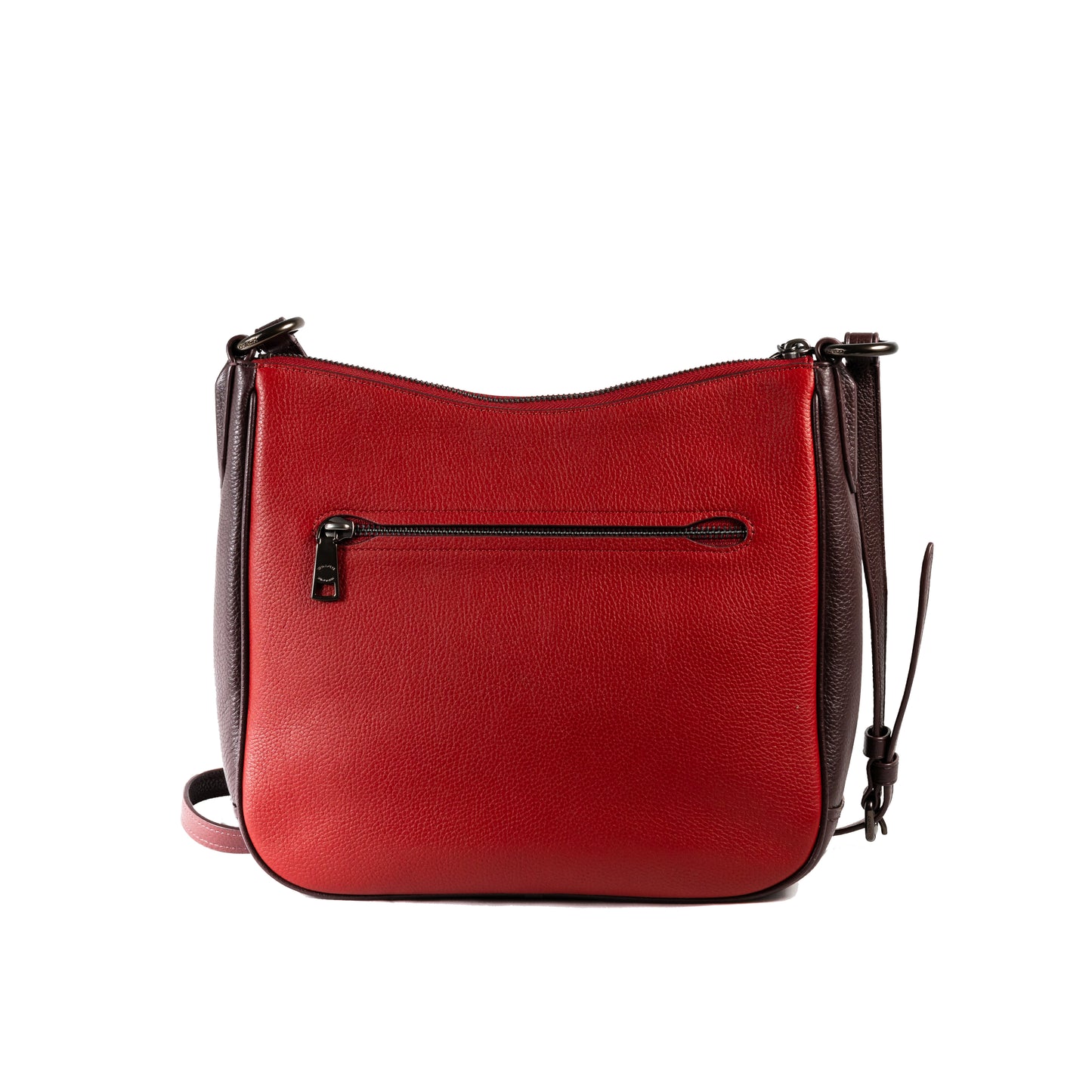 Coach Chaise Women's Colorblock Leather Crossbody Messenger Bag - Red