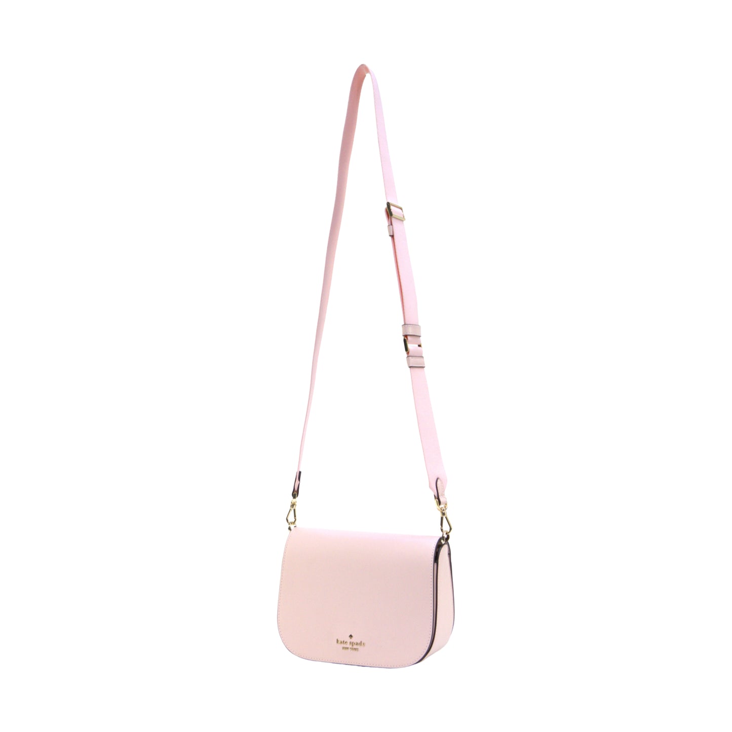 KATE SPADE KC438 MADISON SADDLE BAG CONCH PINK