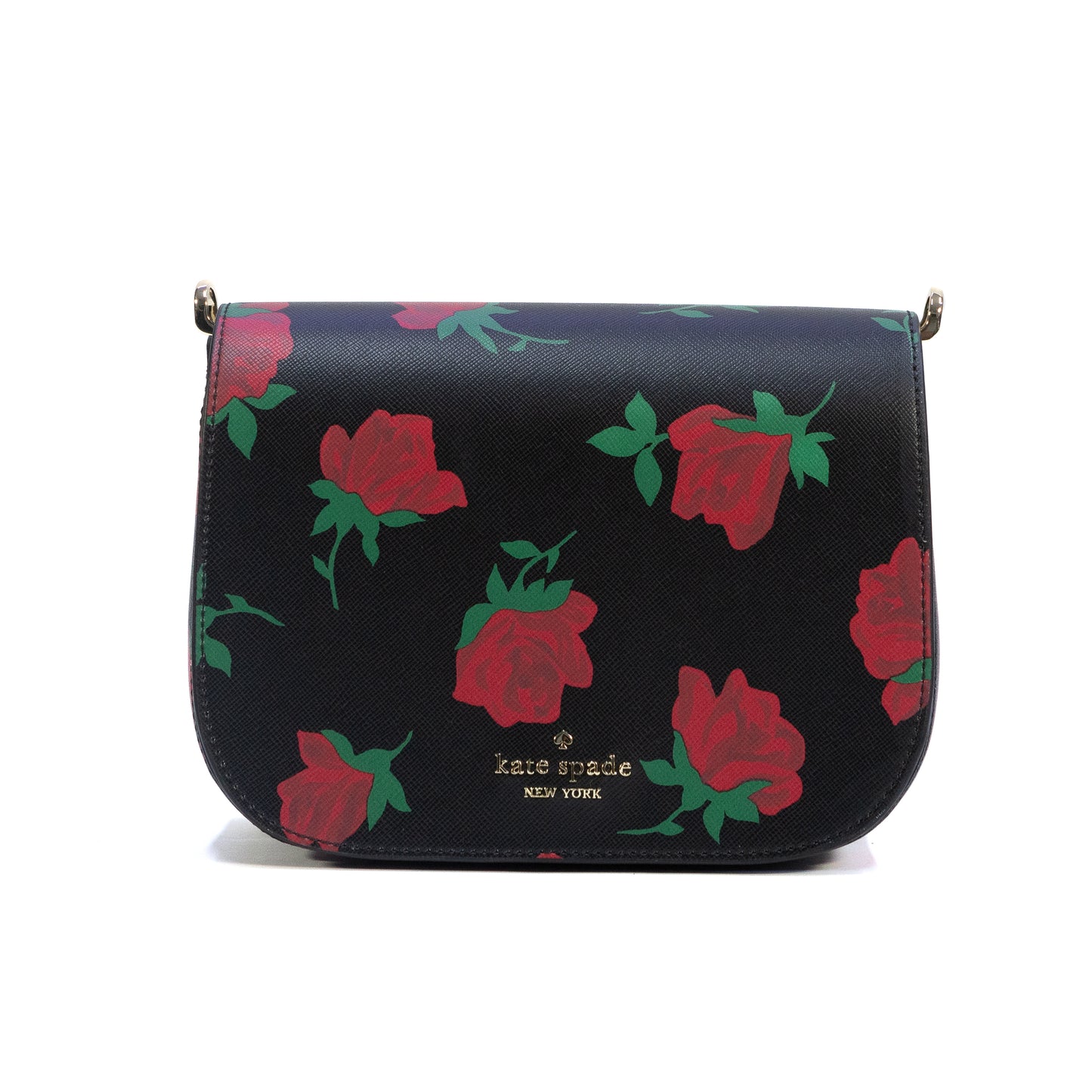 KATE SPADE KE533 MADISON ROSE TOSS PRINTED BLACK MULTI