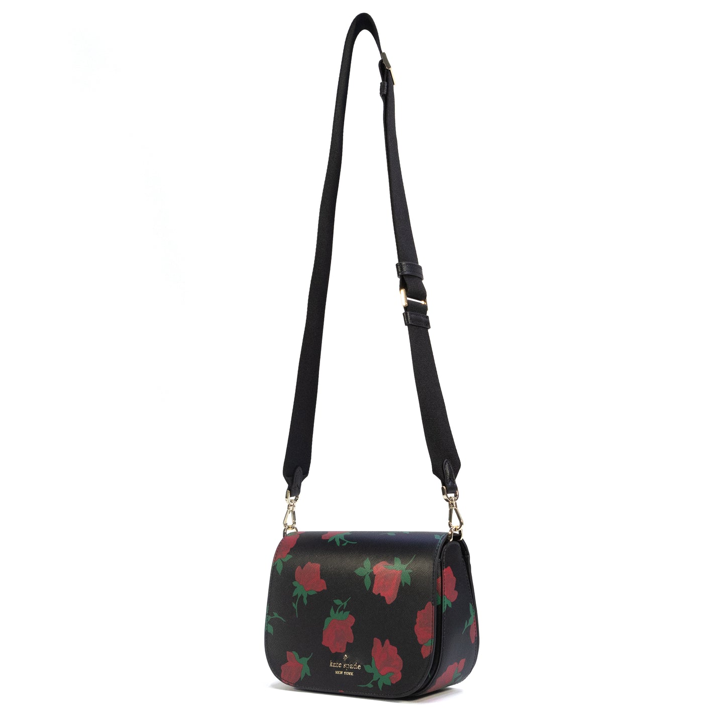 KATE SPADE KE533 MADISON ROSE TOSS PRINTED BLACK MULTI