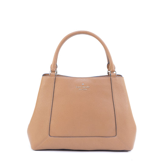 KATE SPADE KH434 LENA SATCHEL WARM GINGER