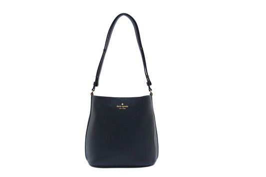 KATE SPADE KI914 JULIA BUCKET BAG BLACK