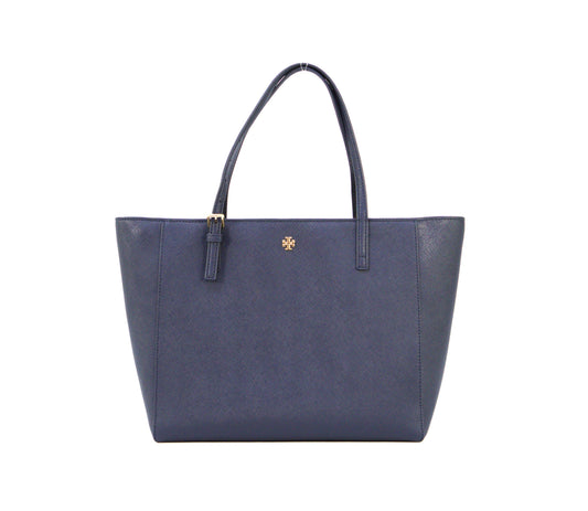 TORY BURCH EMERSON SMALL TOTE 136091 TORY NAVY