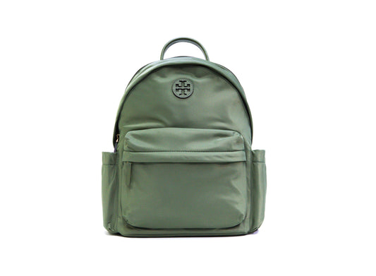 TORY TORY BURCH 88368 ELLA NYLON BACKPACK PALM LEAF