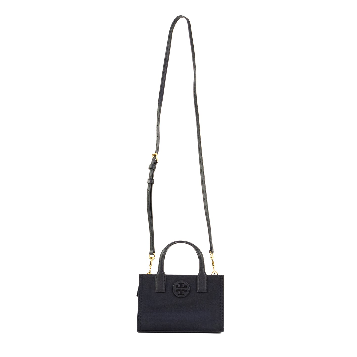 TORY BURCH ELLA MINI TOTE 1464370223 BLACK