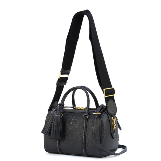 TORY BURCH 146449 THEA MINI SATCHEL BLACK