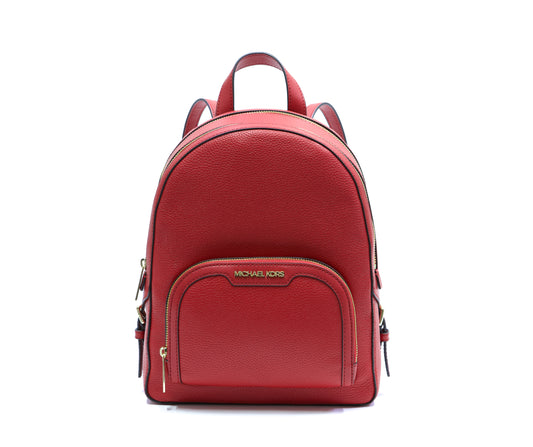 MICHAEL KORS 35S2G8TB2L JAYCEE MEDIUM ZIP POCKET BACKPACK BRIGHT RED