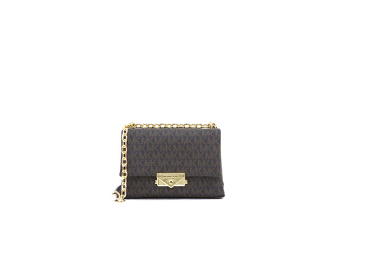 MICHAEL KORS 35F2G0EC5B CECE SMALL CONV FLAP CROSSBODY POWDER BLUSH