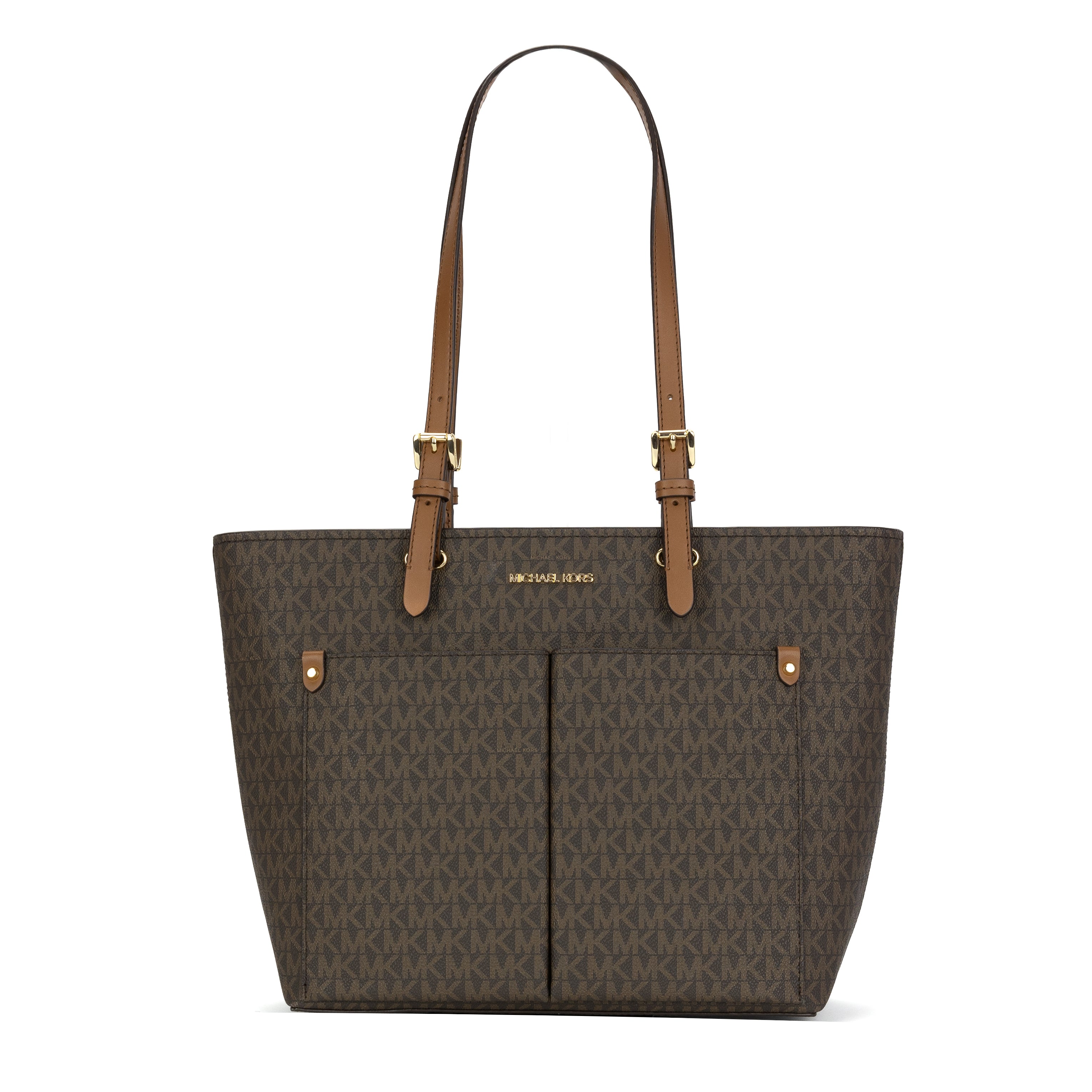 Mk hotsell tote brown