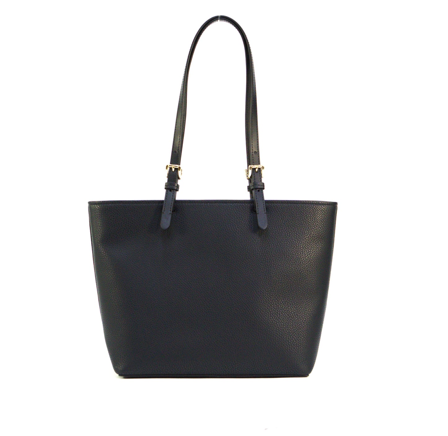 MICHAEL KORS 35F3GTVT8B JET SET TRAVEL MD DBL POCKET TOTE BLACK