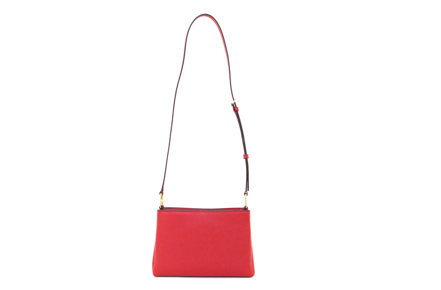 MICHAEL KORS 35H1G9TC8L TRISHA MEDIUM TRIPLE COMPARTMENT CROSSBODY BRIGHT RED