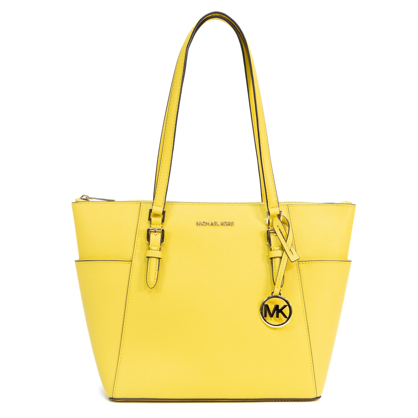 MICHAEL KORS 35T0GCFT7L CHARLOTTE LG TOTE GOLDEN YELLOW