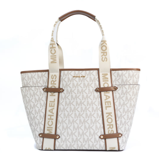 MICHAEL KORS 38S4G5VT3B MAEVE LG OPEN TOTE VANILLA LUGGAGE