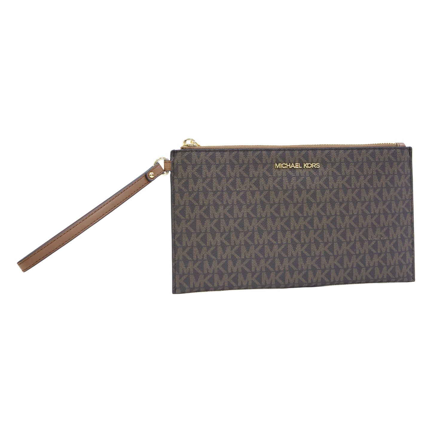 MICHAEL KORS 35T4GTVW3B JET SET TRAVEL LG TZ WRISTLET BROWN