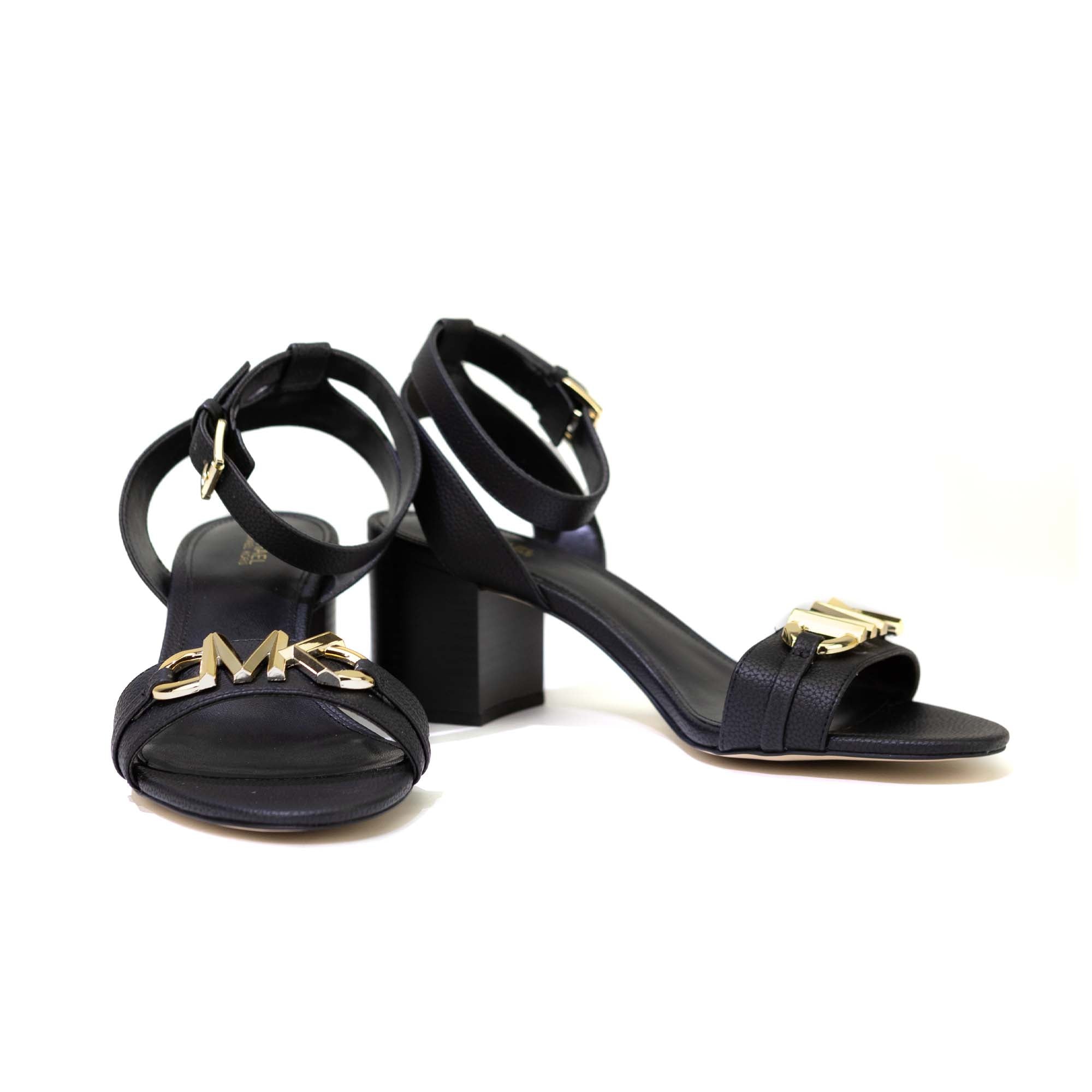 Black mk sandals deals