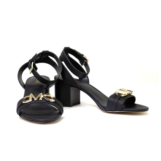 Michael Kors Reed Block Heel Black Sandal - US 9.5