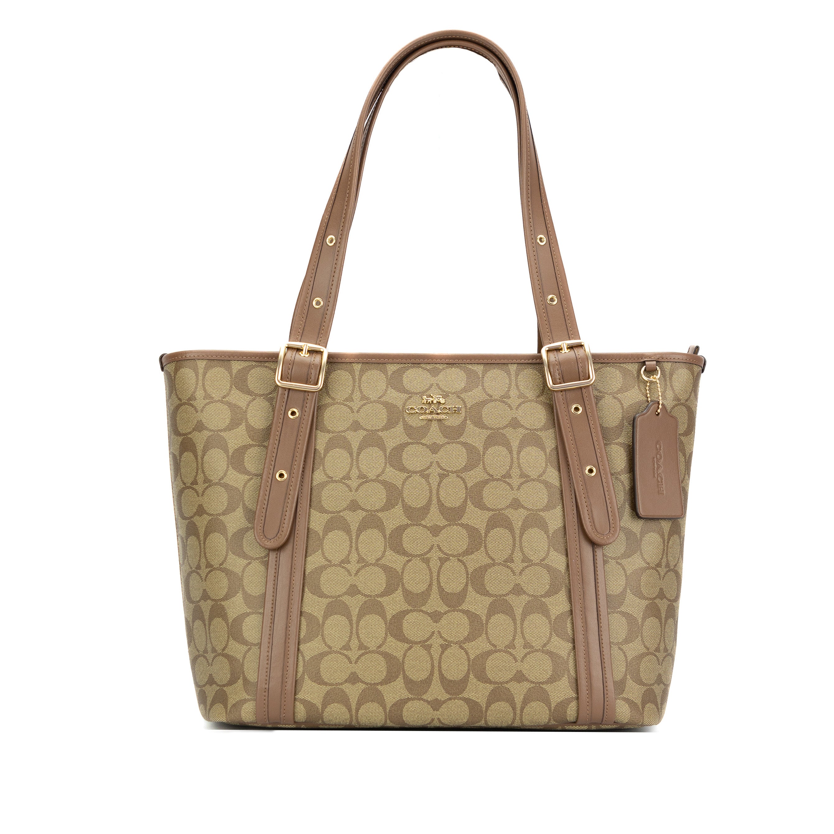 Coach open best sale tote bag