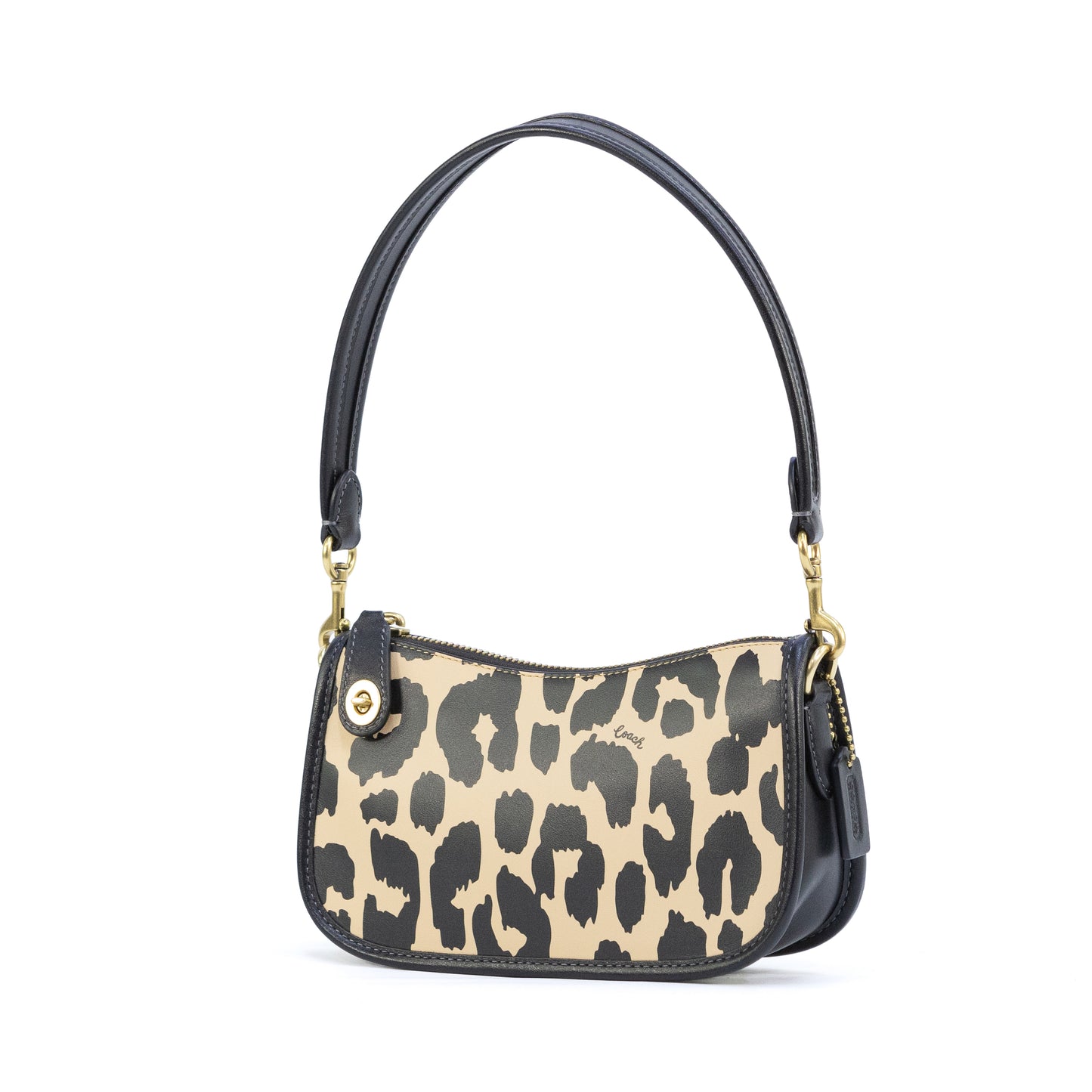 COACH CM513 SWINGER 20 LEOPARD