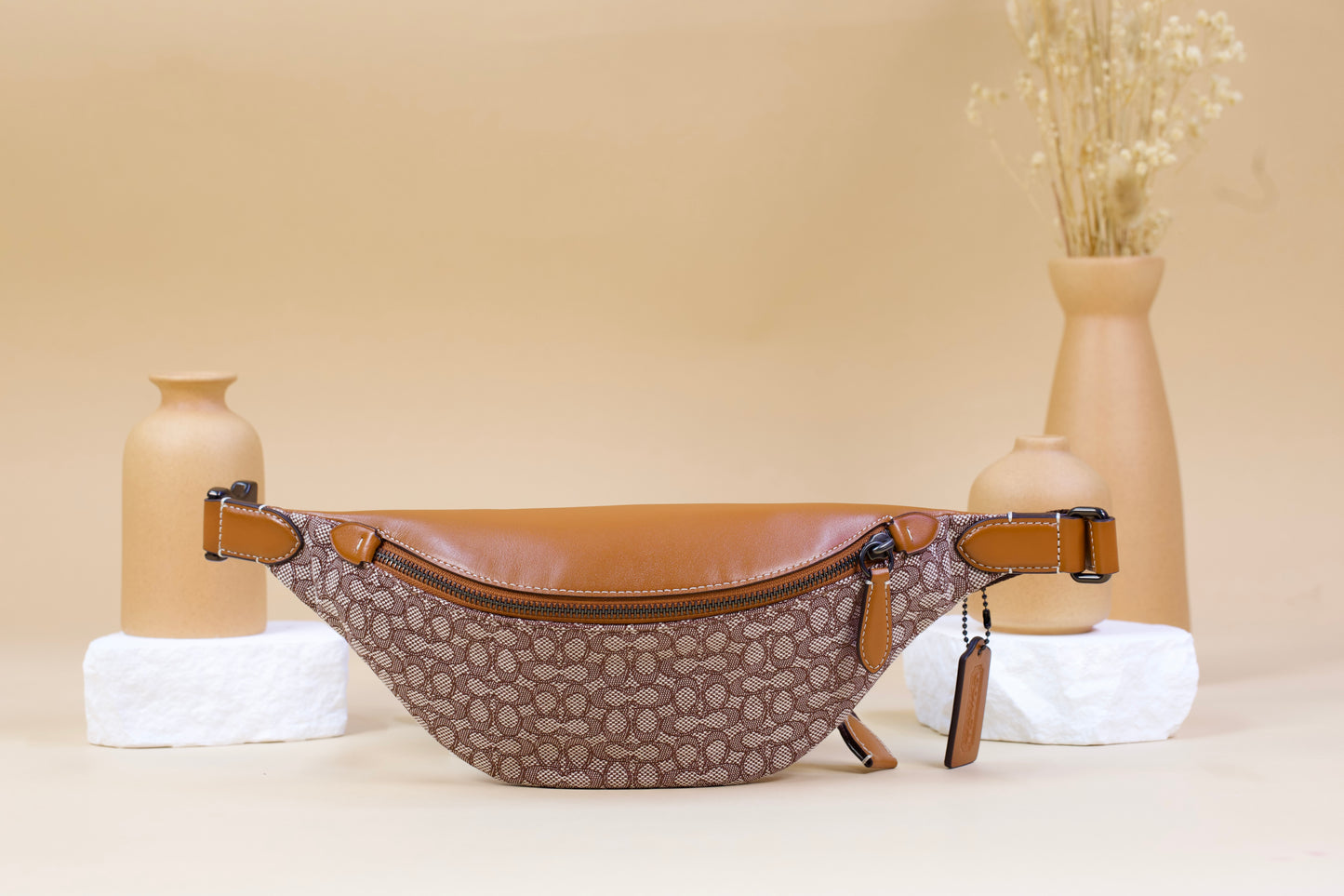 COACH CM373 BELT BAG BURNISHED AMBER