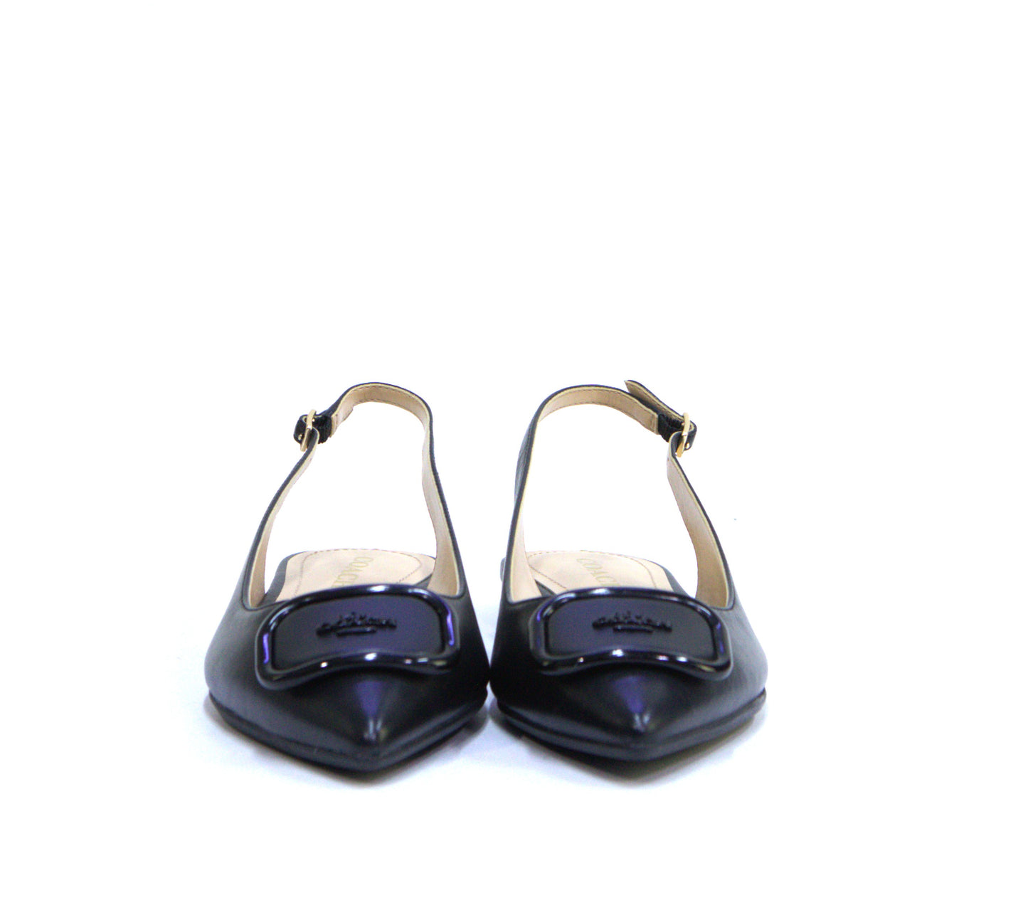 COACH CP856 VEDA LTHR SLINGBACK BLACK