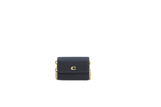 COACH CR538 PP ESSENTIAL HF CARD CASE BLACK