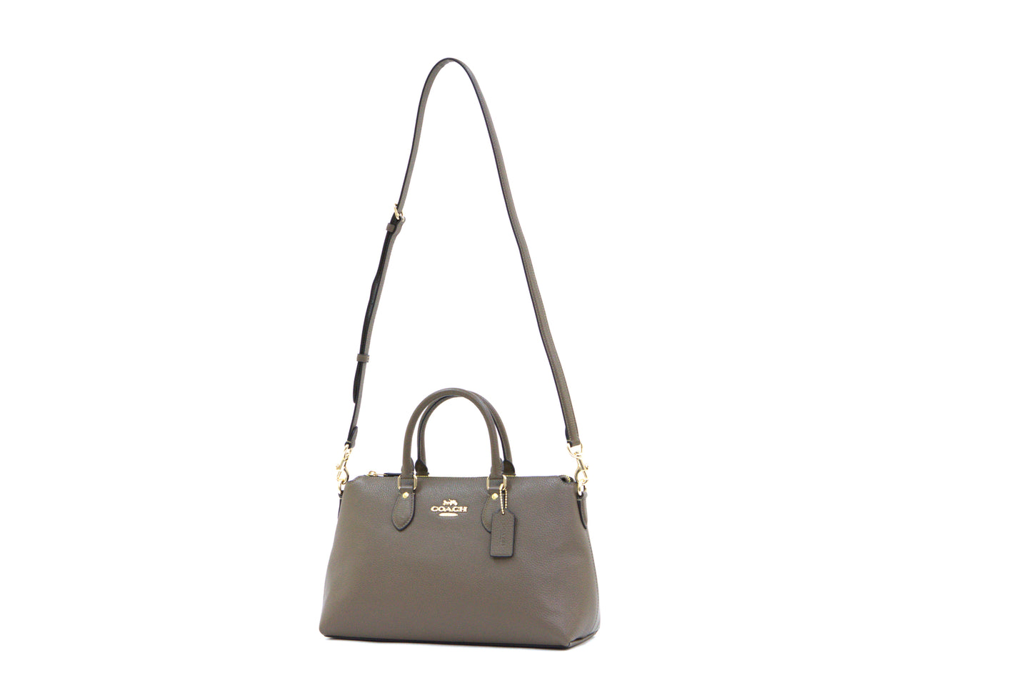 COACH CR156 RFB GEORGIA SATCHEL DARK STONE