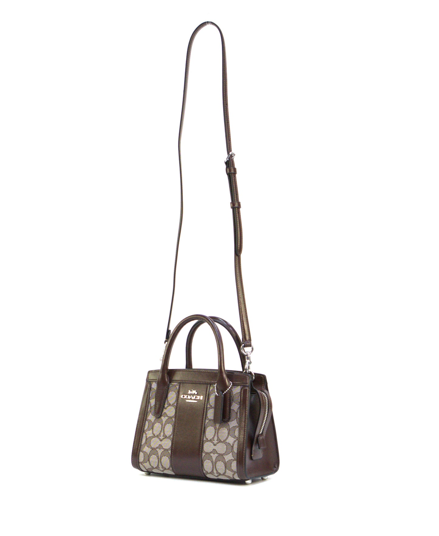 COACH CT766 SIG JACC ADRN CRYLL OAK/MAPLE