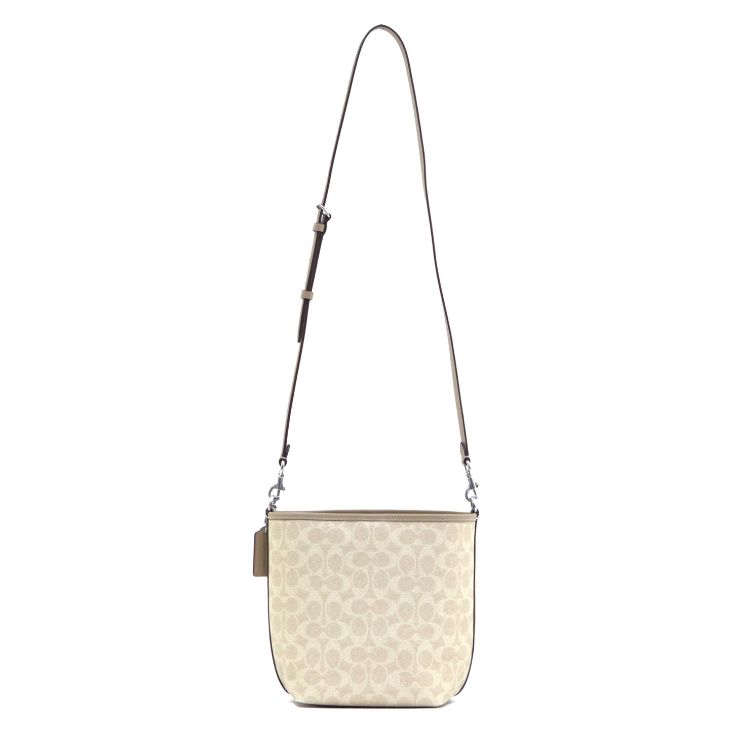 COACH CT800 SIGNATURE CITY BUCKET SAND/TAUPE