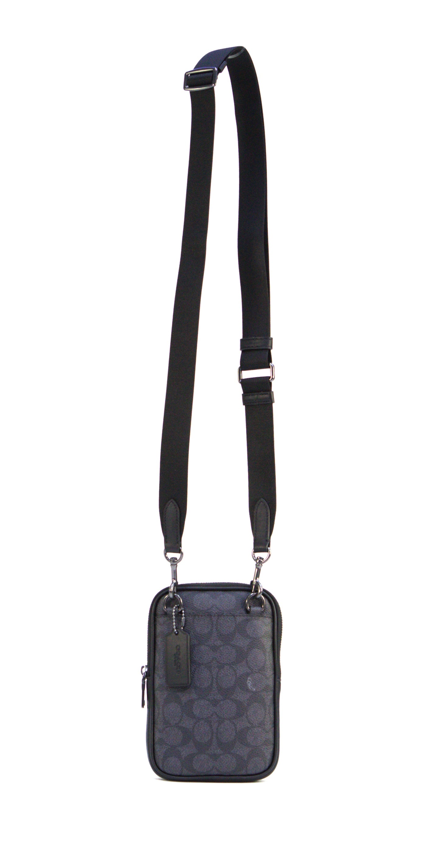 COACH CW364 ADEN CRO SIG CHARCOAL/BLACK