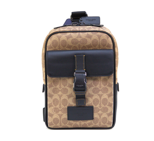 COACH CX880 TRACK PACK SIG TAN/BLACK