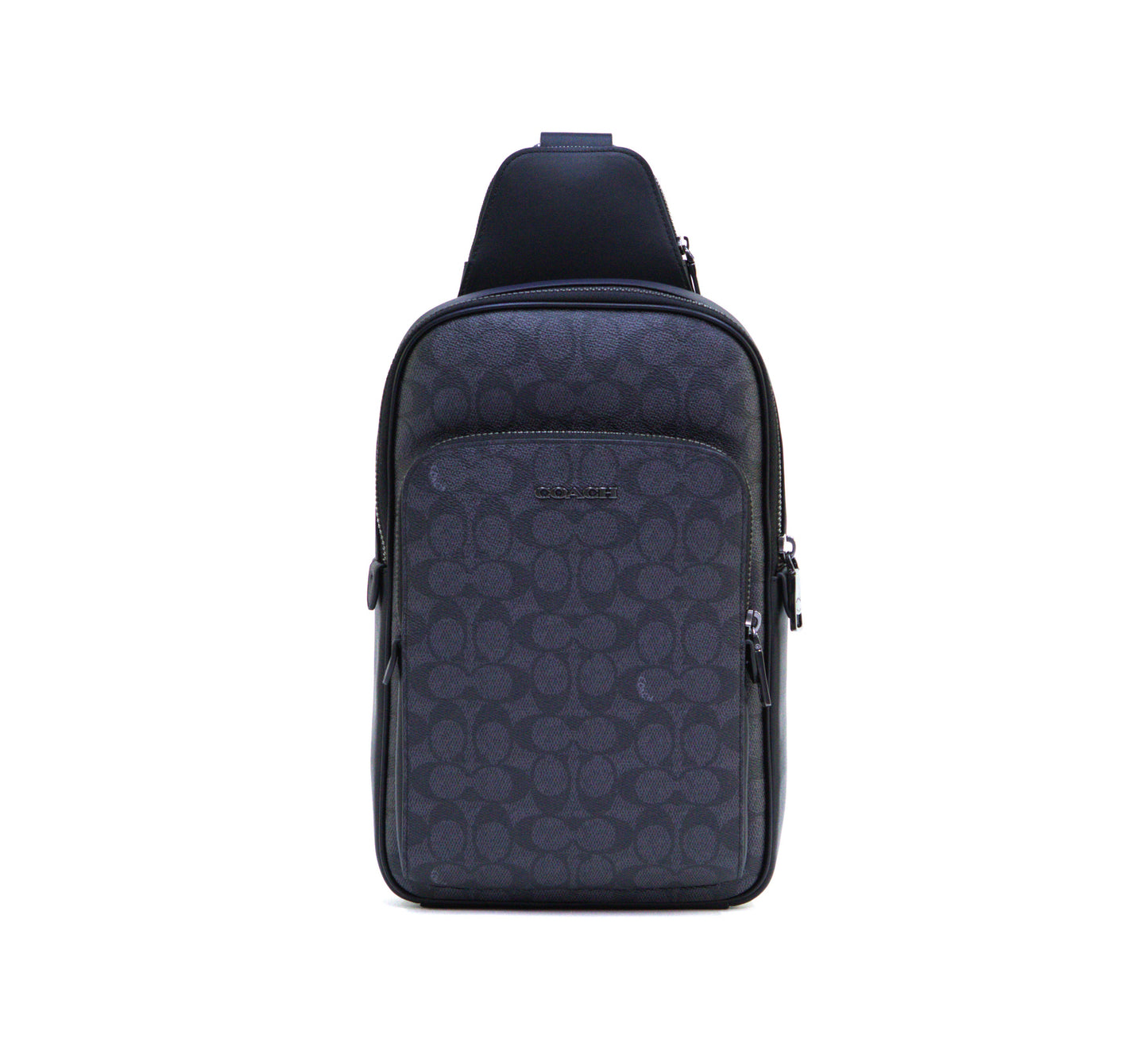 COACH CV918 ETHAN PACK SIG CHARCOAL/BLACK