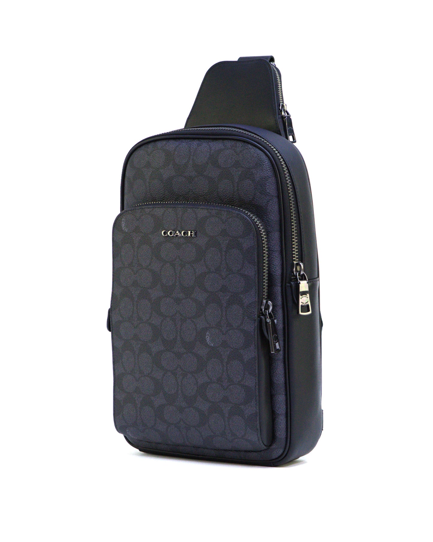 COACH CV918 ETHAN PACK SIG CHARCOAL/BLACK