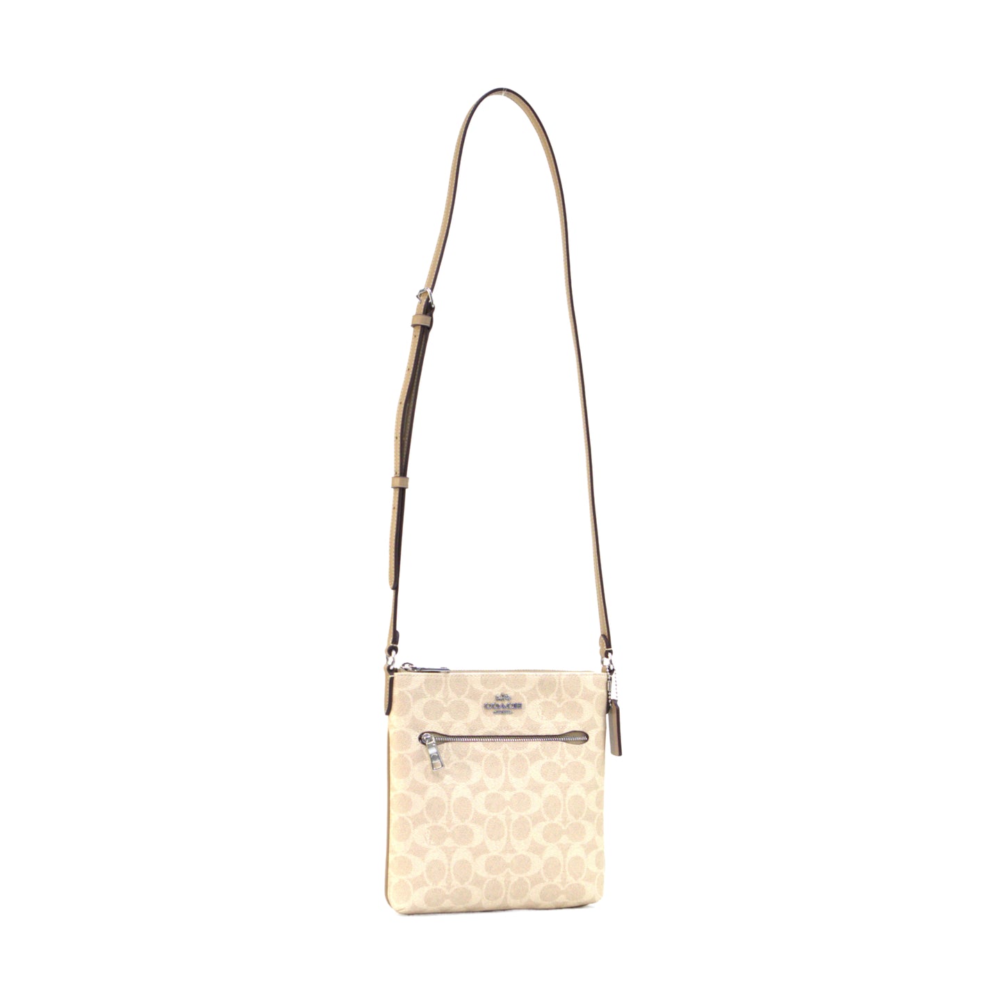 COACH CW325 SIG MINI ROWAN FILE SAND/TAUPE