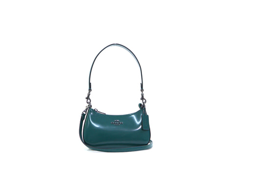 COACH CW310 TERI MINI CROSSBODY SPZLT LTH EMERALD GREEN