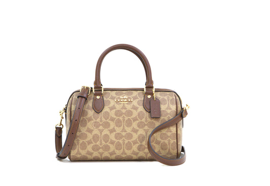 COACH CV961 ROWAN SIG TAN/BROWN