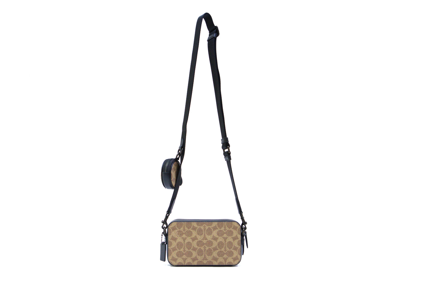 COACH CZ008 CHARTER SLM CROSSBODY SIGNATURE TAN/MULTI