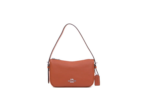 COACH CY707 RFB KAILEY SHOULDER BAG DEEP ORANGE