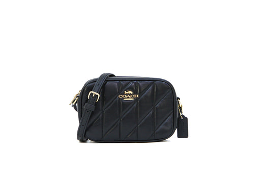 COACH CY779 MINI JAMIE QUILTED BLACK